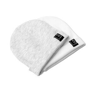 Little Bipsy Knit Beanie Adults - TWO beanies Mustard and Burgundy